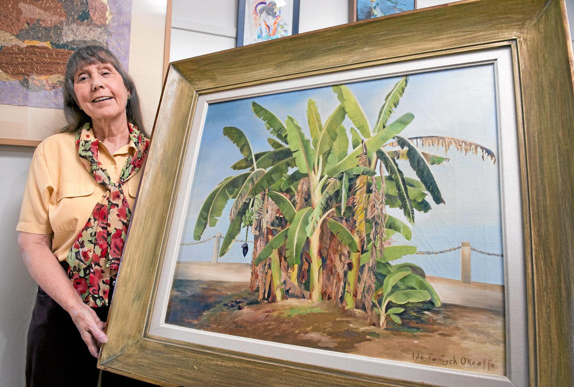 2000x1349 Whittier Artist Emerges From Shadow Of Her Sister Georgia O'Keeffe - Ida Painting