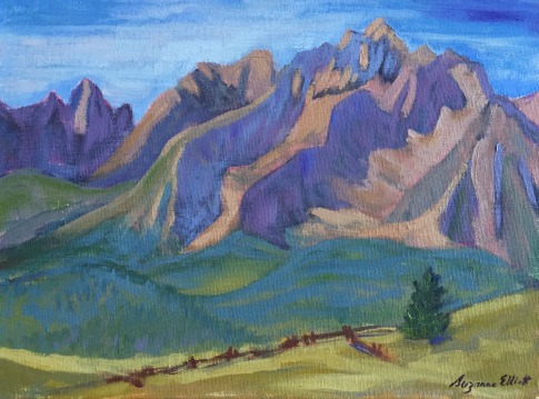 485x359 Plein Air Painting Idaho - Idaho Painting