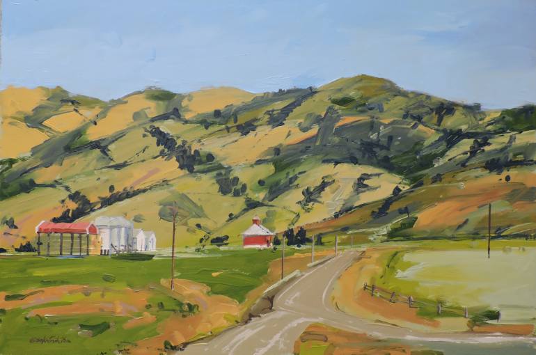 770x510 Saatchi Art September In Idaho Painting By Richard Szkutnik - Idaho Painting