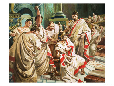 400x300 March 15 44 Bce The Ides Of March And Julius Caesar Murdered - Ides Of March Painting