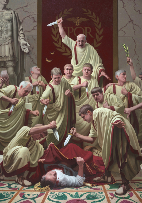605x864 The Ides Of March Xliv B.c. Stephen Gjertson Galleries - Ides Of March Painting
