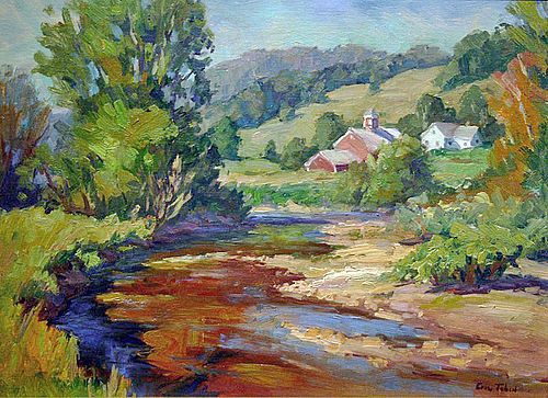500x363 Eric Tobin Painting - Idyllic Painting