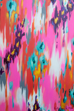 250x372 Ikat Paintings - Ikat Painting