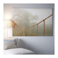 236x236 Picture, Jungle Journey Room, Beige Walls - Ikea Bridge Painting