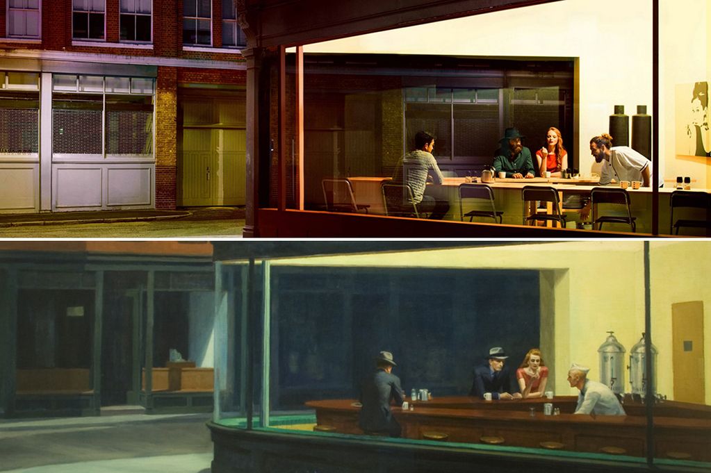 1023x681 Ikea Recreates Famous Paintings From Van Gogh And Renoir Using - Ikea Monkey Painting