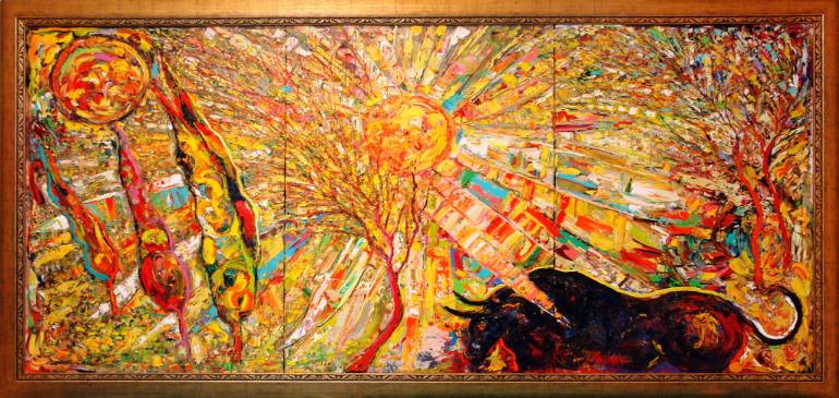 770x365 Saatchi Art Illusion Painting By Romeo Smilianov - Illusion Painting