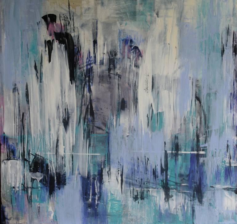 770x727 Saatchi Art Just An Illusion Painting By Michelle Hold - Illusion Painting
