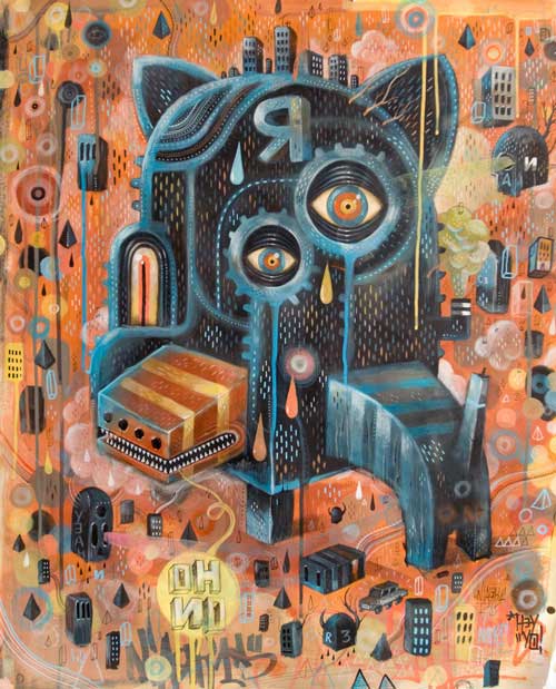 500x619 Sebastien Feraut Illustrationpainting Daily Art Fixx - Illustration Painting