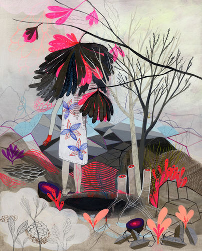 403x500 Artist Of The Walton Sparkleshock - Illustration Painting