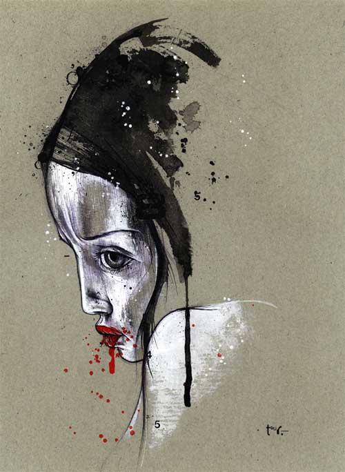 500x684 Ben Tour Booooooom! Create Inspire Community Art - Illustration Painting