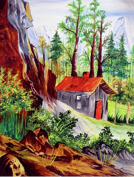 528x699 Imagination Painting By Kalpana Gandhi - Imagination Painting