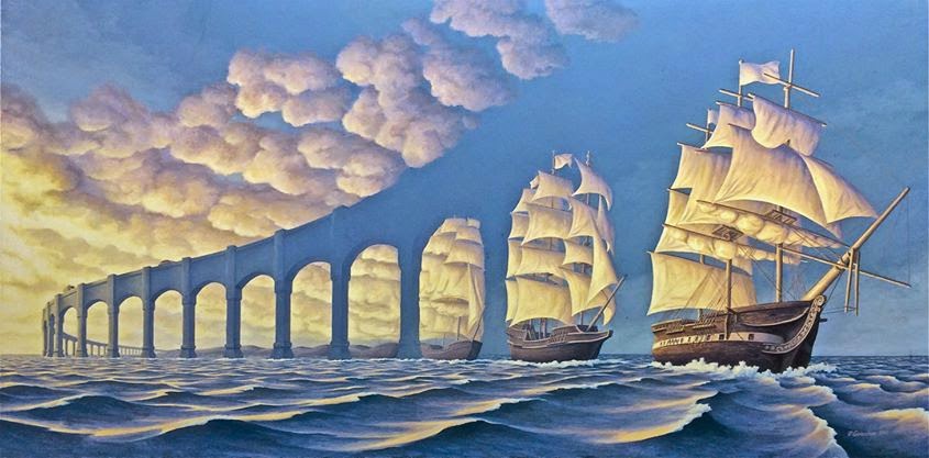 845x417 Trick Eye Museum Rob Gonsalves - Imagination Painting