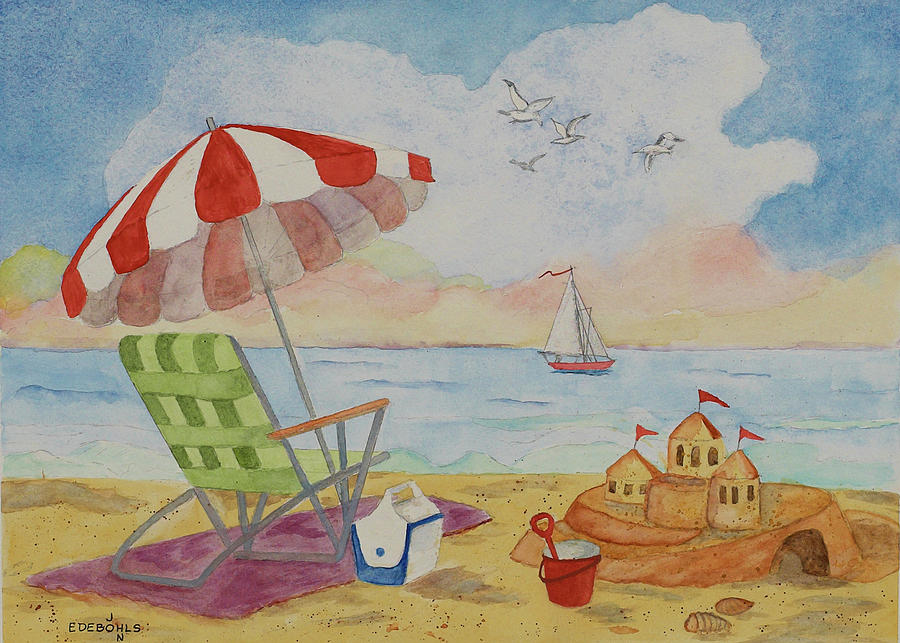 900x643 Just Imagine Painting By John Edebohls - Imagine Painting