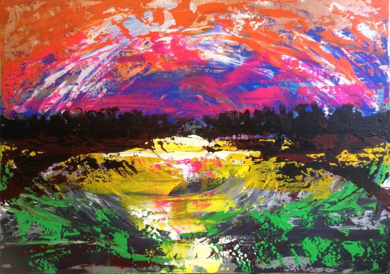 770x541 Saatchi Art Imagine Painting By Jenny Wren Price - Imagine Painting