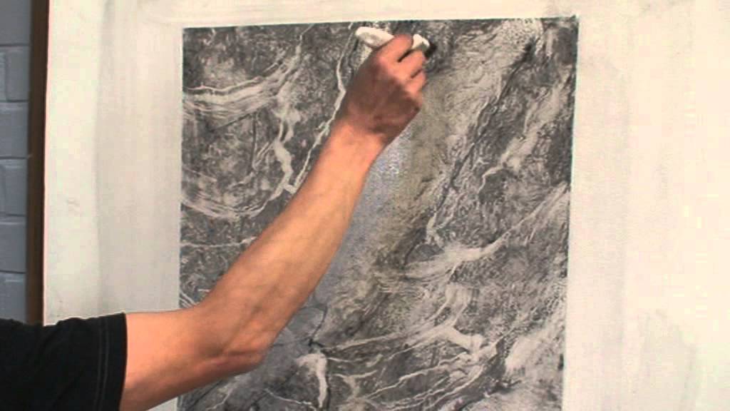 1024x576 White Marble Imitation Painting (Part 2) - Imitation Painting
