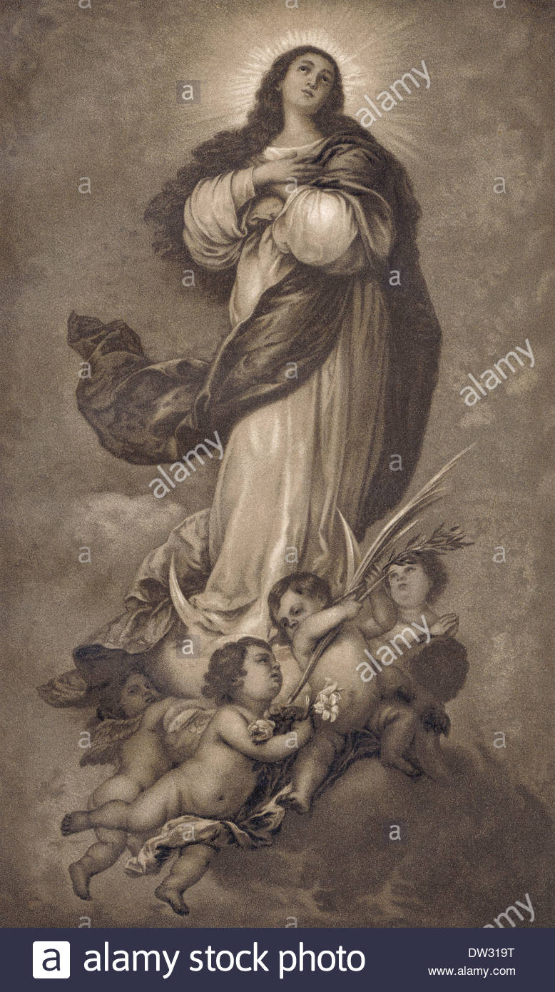 778x1390 Madonna, After Painting Immaculate Conception - Immaculate Conception Painting