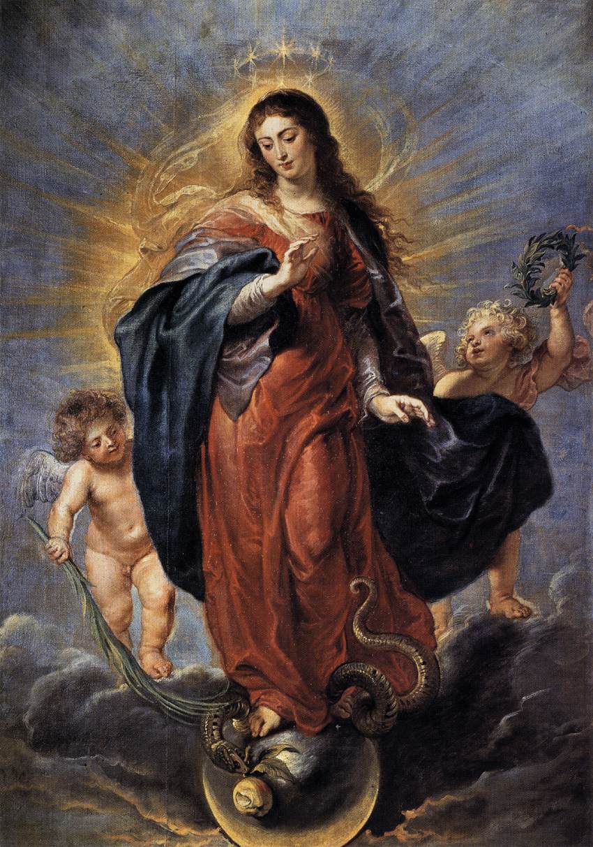 850x1213 Filepeter Paul Rubens - Immaculate Conception Painting