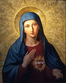 230x292 Immaculate Heart Of Mary - Immaculate Heart Of Mary Painting