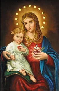 209x320 Healing Grace Devotion To The Immaculate Heart Of Mary - Immaculate Heart Of Mary Painting