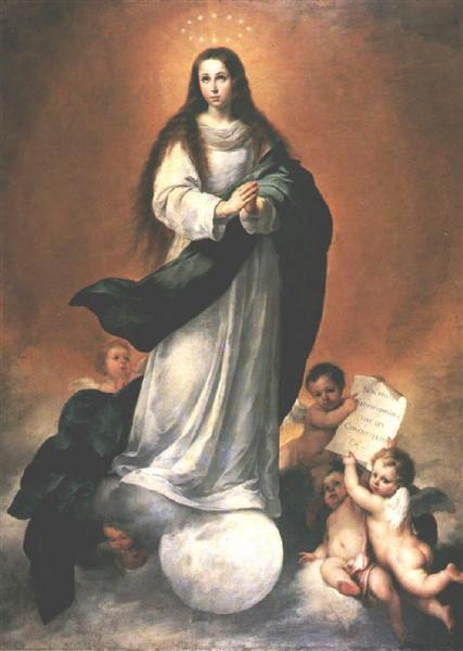 427x600 The Immaculate Conception, 1670 - Immaculate Painting