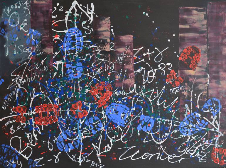 770x573 Saatchi Art Immigration Painting By Hatice - Immigration Painting