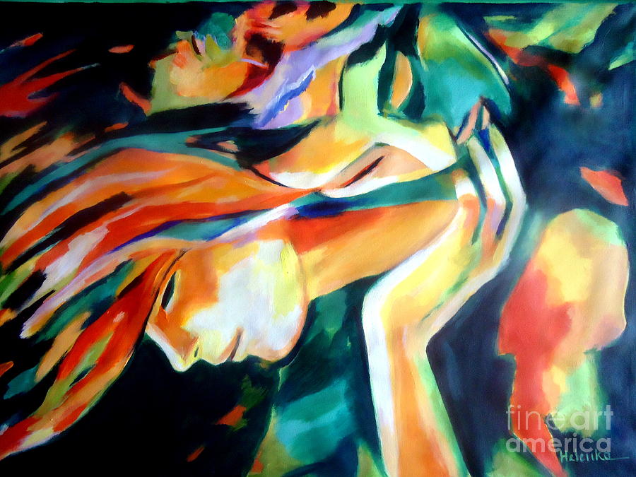 900x675 Immortal Love Painting By Helena Wierzbicki - Immortal Painting