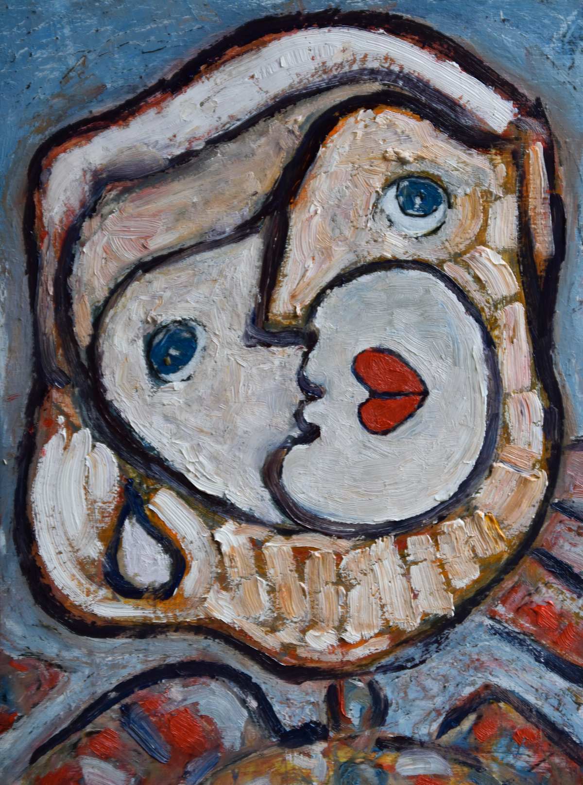 1200x1614 Abstract Impasto Painting - Impasto Painting