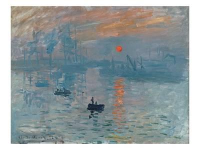 400x300 Impression Sunrise, 1872 Giclee Print By Claude Monet - Impression, Sunrise Painting
