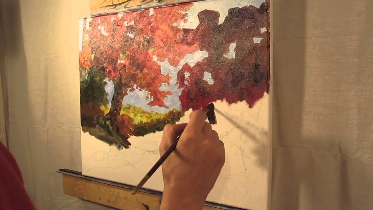 1280x720 Inspiring Oil Painting Demonstration - Impressionism Oil Painting