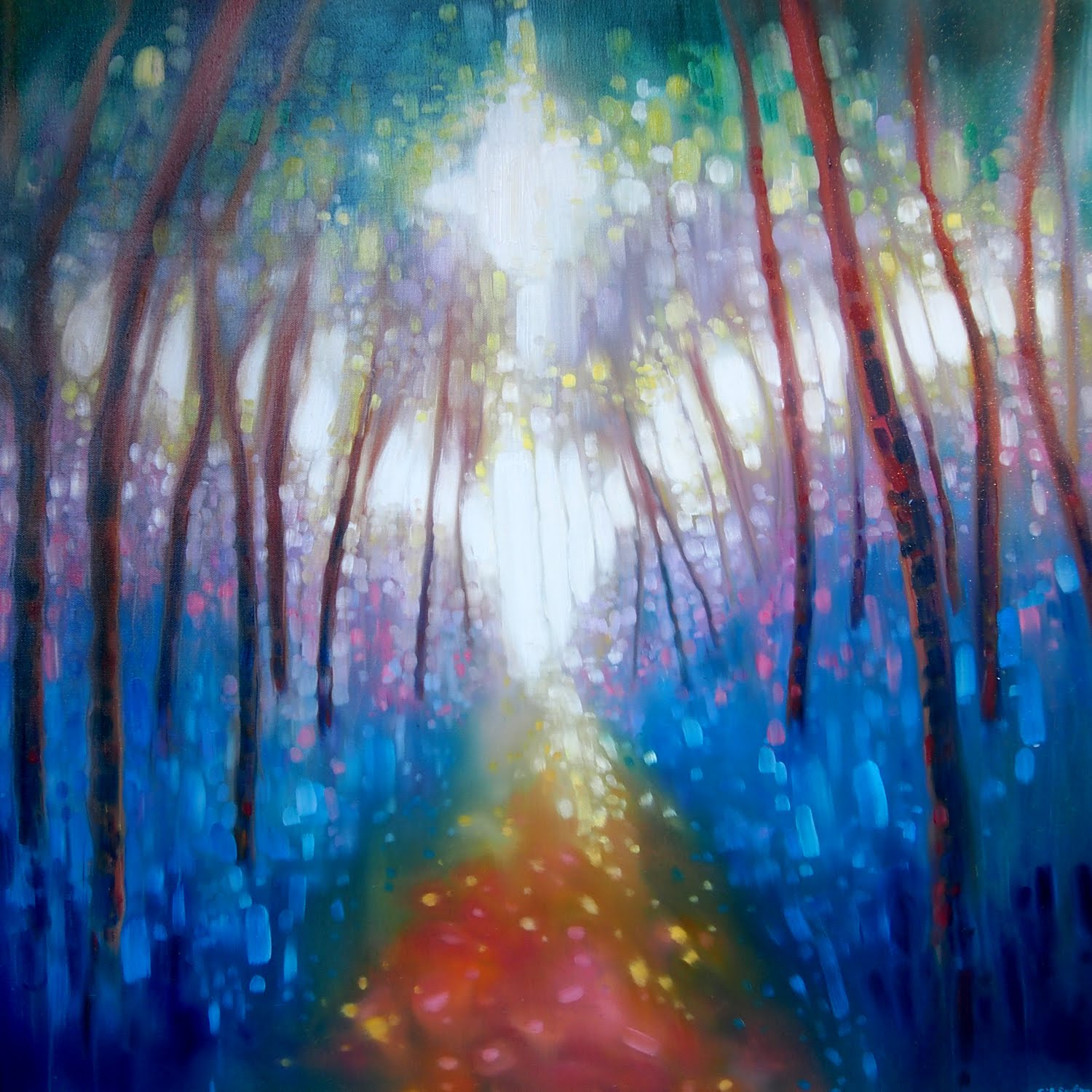 1500x1500 Abstract, Impressionist Landscape Painting Demo - Impressionist Landscape Painting