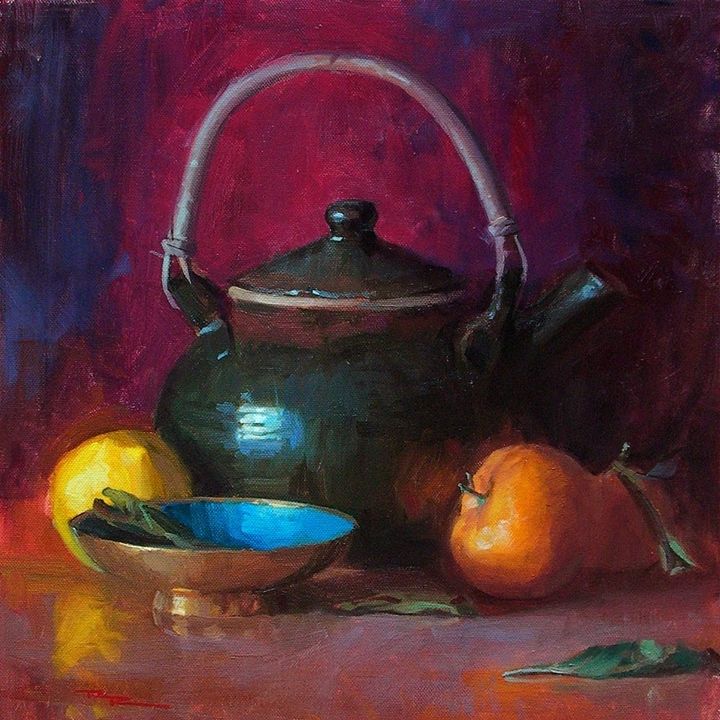 720x720 Tutt'Art@ Impressionist, Paintings And Oil - Impressionist Still Life Painting