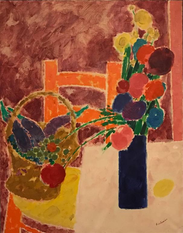 606x768 Unknown - Impressionist Still Life Painting