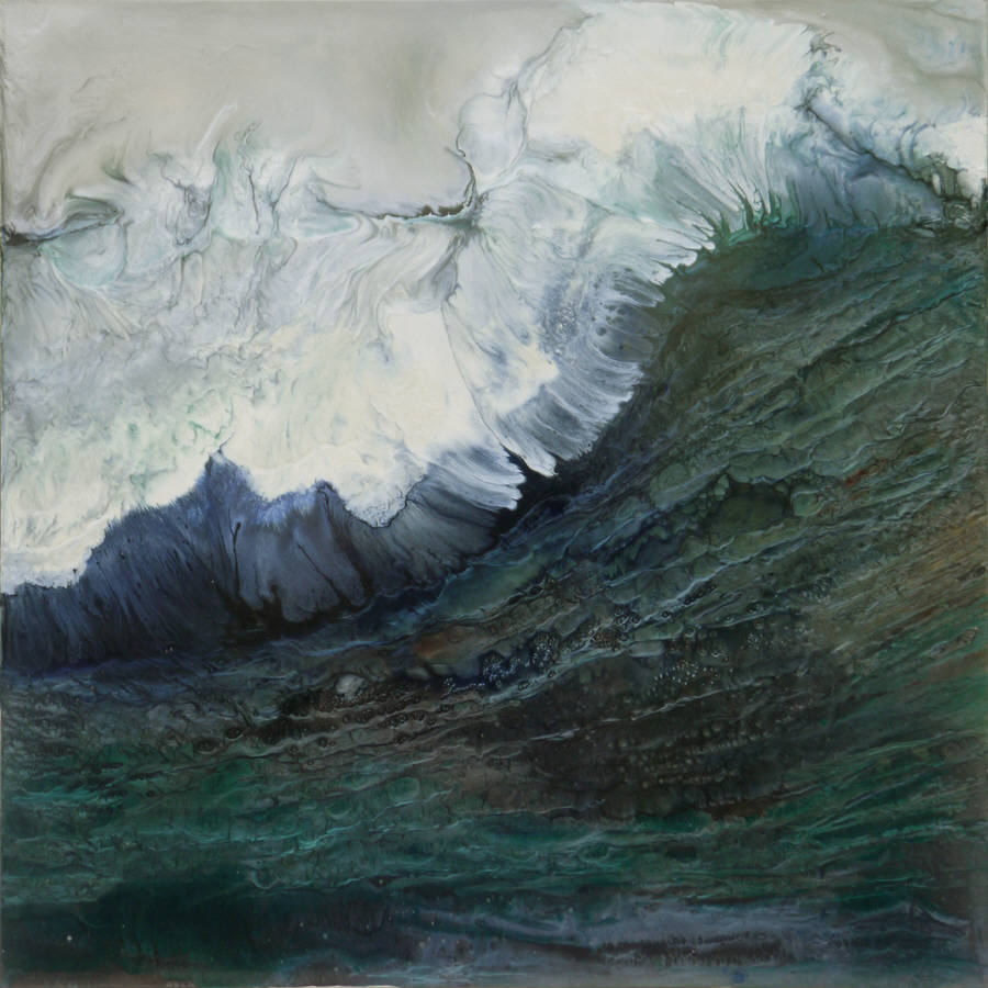 900x900 Impressive Paintings Of The Power Of Waves Fubiz Media - Impressive Painting