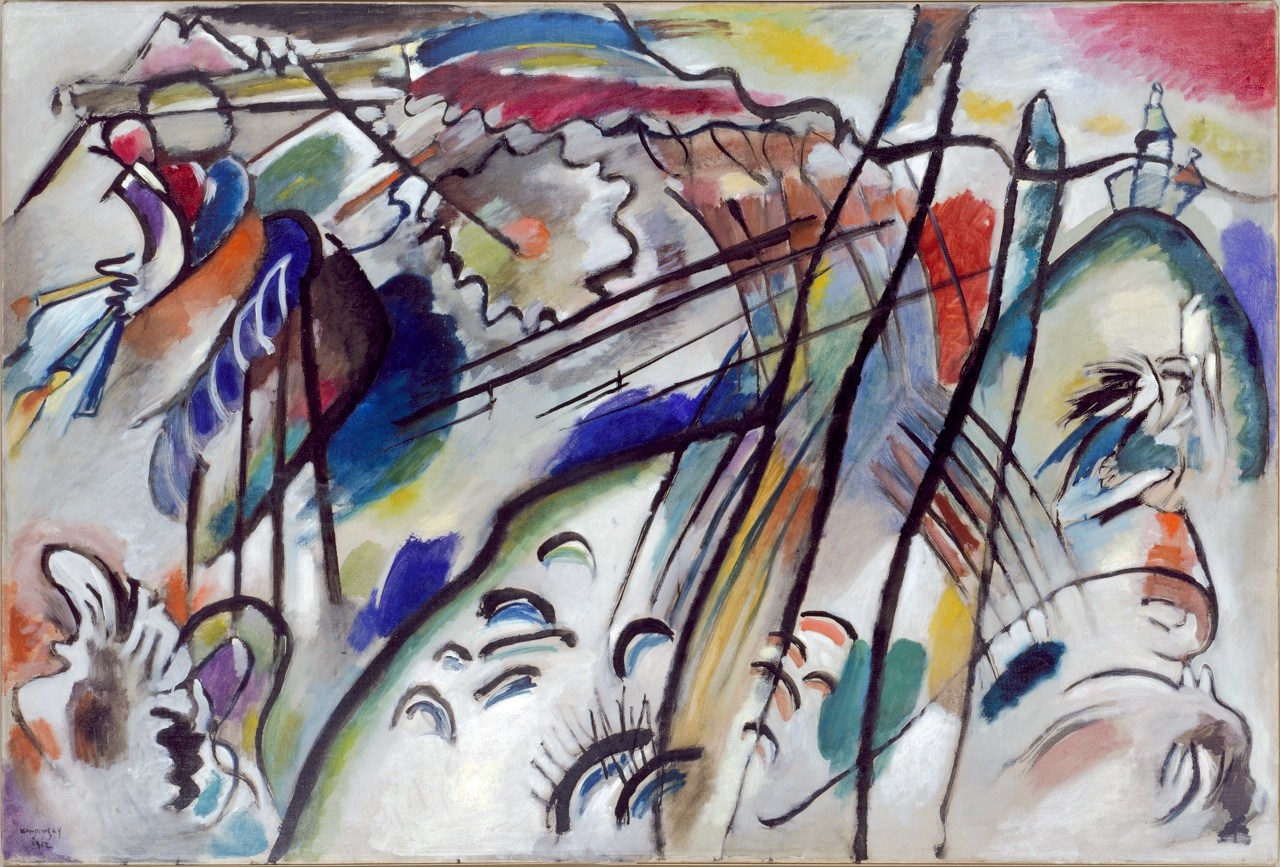 1280x867 Vasily Kandinsky - Improvisation Painting