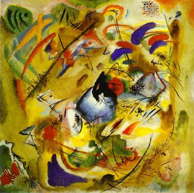 640x637 Oil Paintings,100% Handmade Famous Oil Painting Reproduction - Improvisation Painting