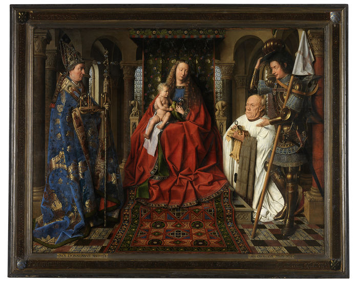 695x550 Groeningemuseum Bruges - In Bruges Painting