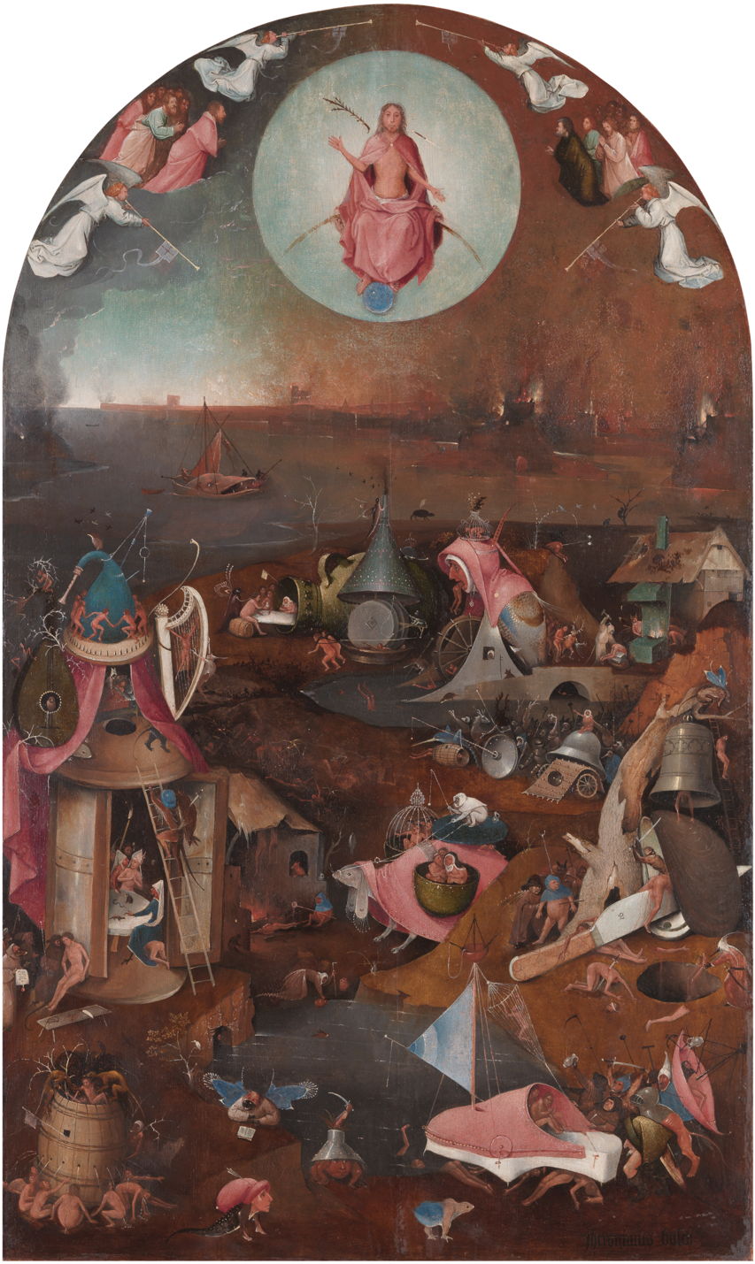 853x1429 Hieronymus Bosch The Last Judgement (Bruges) The Eclectic Light - In Bruges Painting