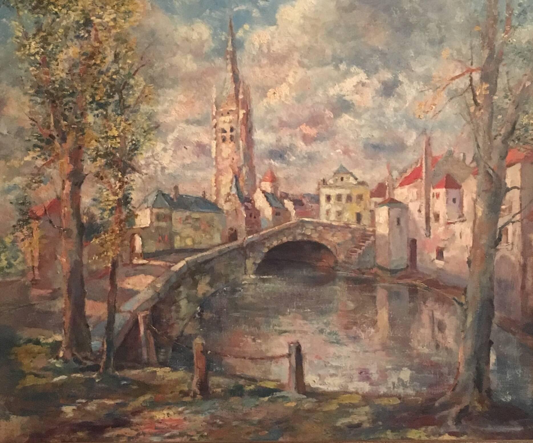 1869x1553 Unknown - In Bruges Painting