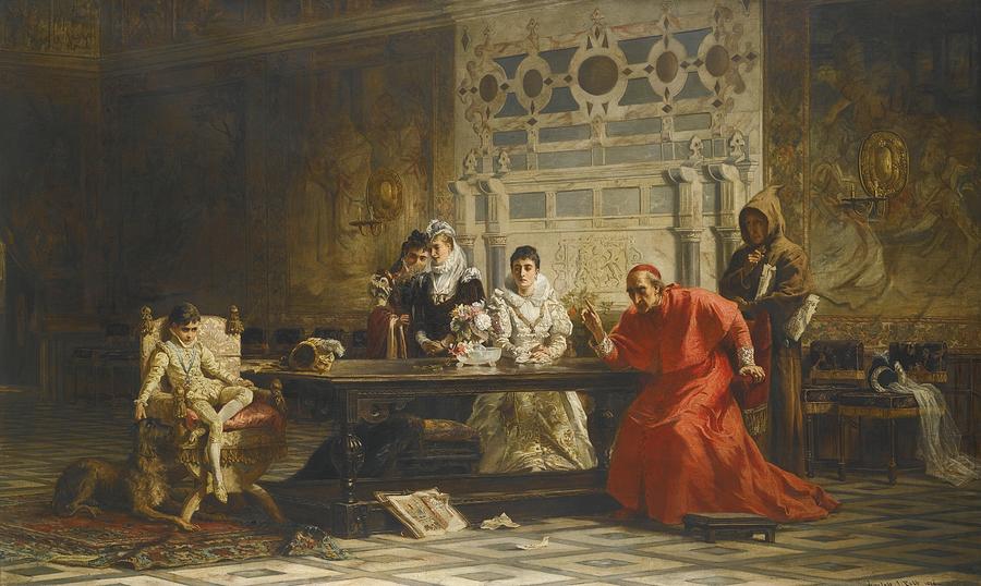 900x538 His Highness In Disgrace Painting By Celestial Images - In Disgrace Painting