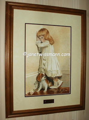 297x400 Original Paintings Dogs - In Disgrace Painting