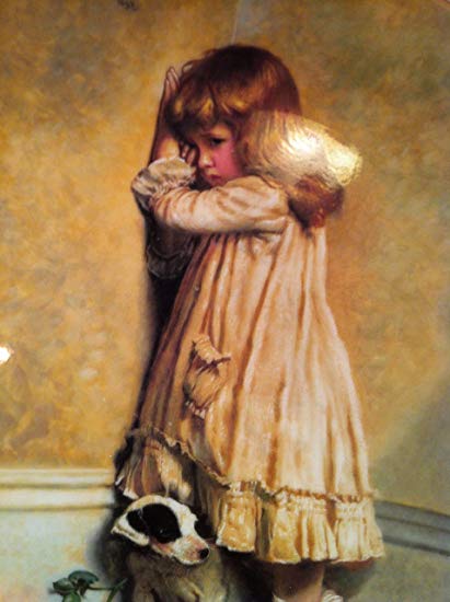 411x550 The Original In Disgrace Plate By Charles Burton - In Disgrace Painting