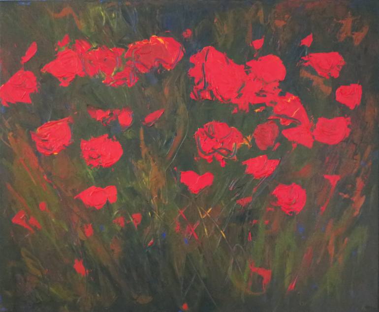 770x635 Saatchi Art In Flanders Fields Painting By Robert Alexander - In Flanders Fields Painting