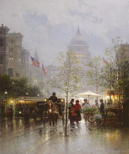 503x600 In God We Trust By G. Harvey By G. Harvey G. Harvey Artist - In God We Trust Painting