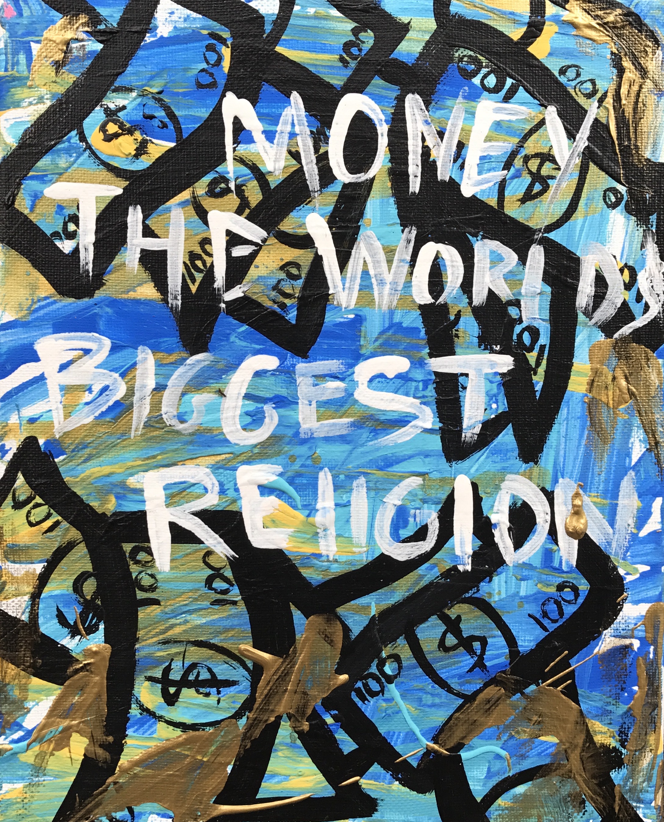 2177x2697 In God We Trust Artheaded Online Store Powered By Storenvy - In God We Trust Painting