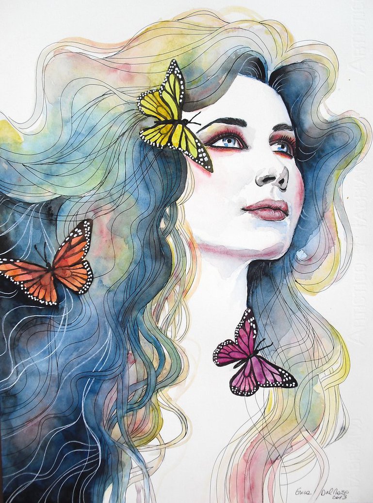 769x1039 In Love With Nature By Ericadalmaso - In Love Painting