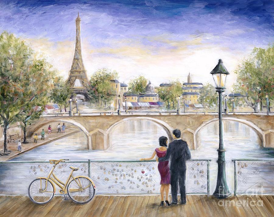 900x712 Locked In Love Painting By Marilyn Dunlap - In Love Painting