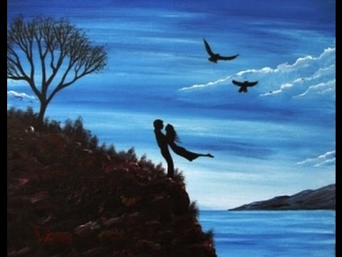 480x360 Acrylic Painting On Canvas Easy Amp Simple - In Love Painting