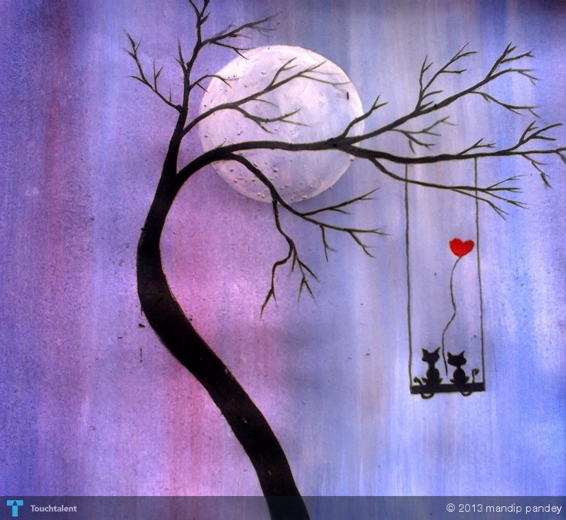 825x759 Love Is In The Air Touchtalent - In Painting