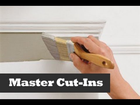 480x360 Perfect Ceiling Cut Ins. Painting A Straight Line On A Wall. How - In Painting