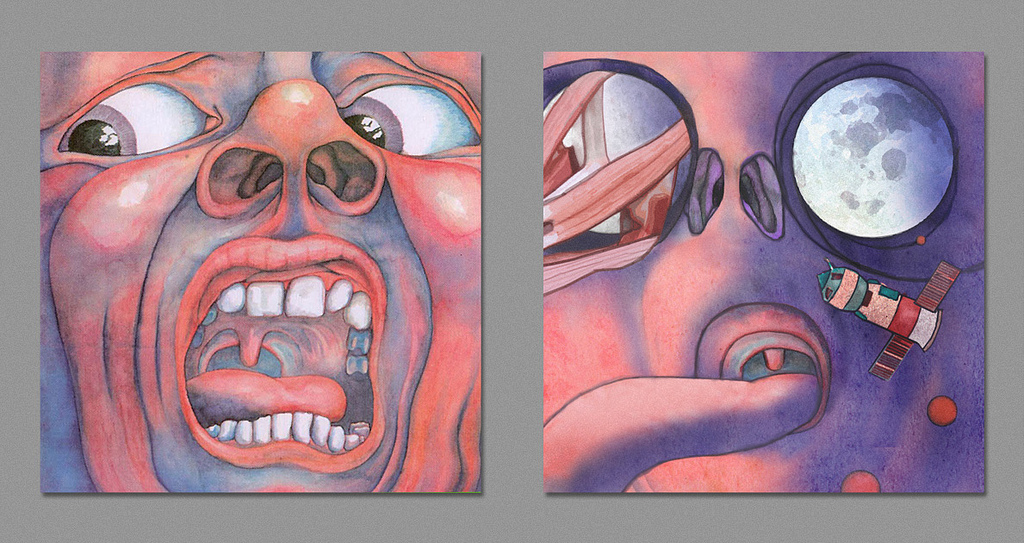 1024x543 King Crimson In The Court Of The Crimson King Portada - In The Court Of The Crimson King Painting